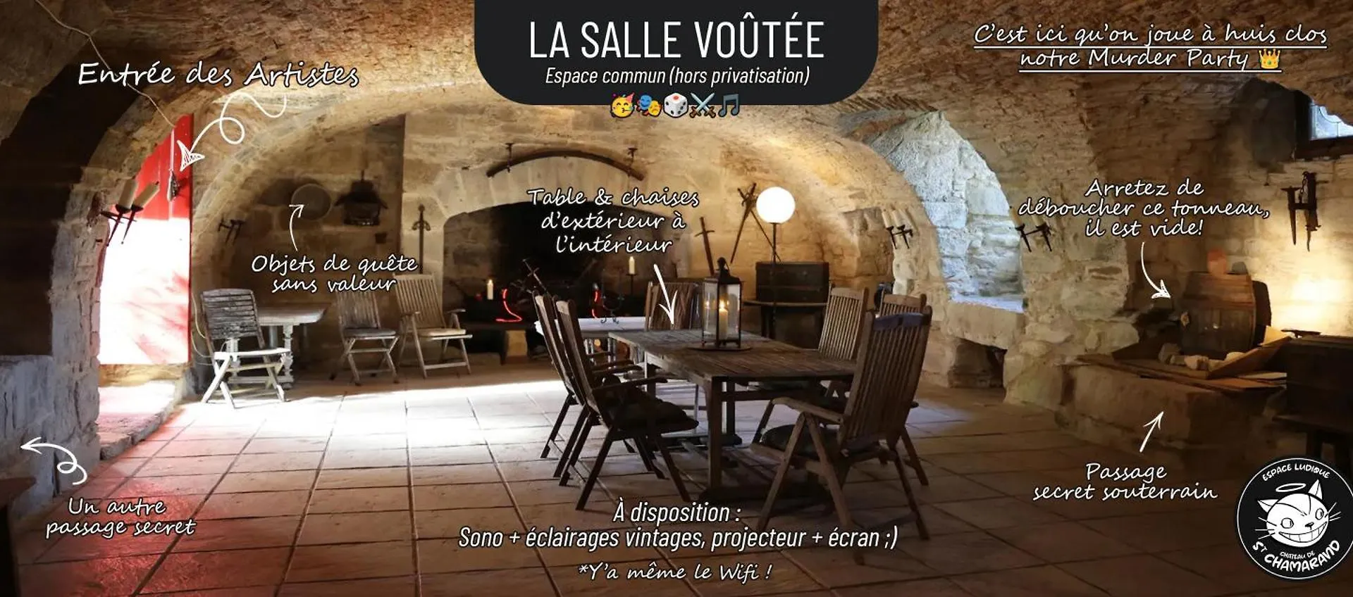 Tatil Evi Chateau De St Chamarand - Grand & Petit Gites Saint-Chamarand Fransa